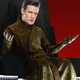The head of Matt Smith as Doctor Who's Eleventh Doctor photoshopped onto the body of Star Wars: The Last Jedi's Supreme Leader Snoke.